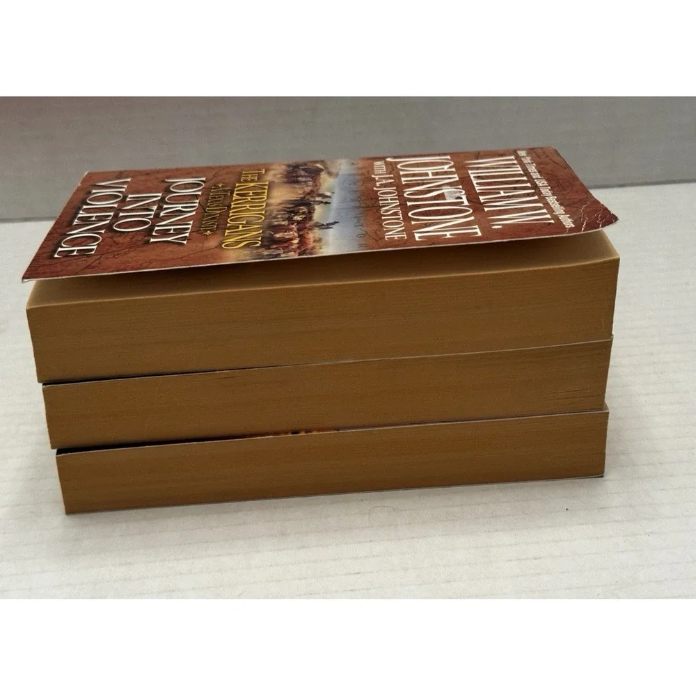 Kerrigans A Texas Dynasty William Johnstone 3/5 Titles Western Wild West Books‎